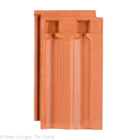 Gopuram Brand Single Groove Roof Tile Front