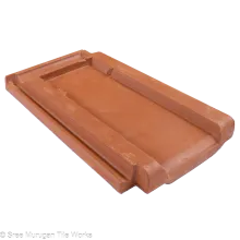 Gopuram Flat Design Single Groove Roof Tile