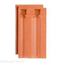 Gopuram Brand Single Groove Roof Tile Front
