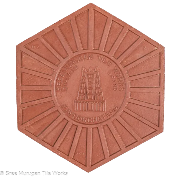 Hex Gopuram Logo Side